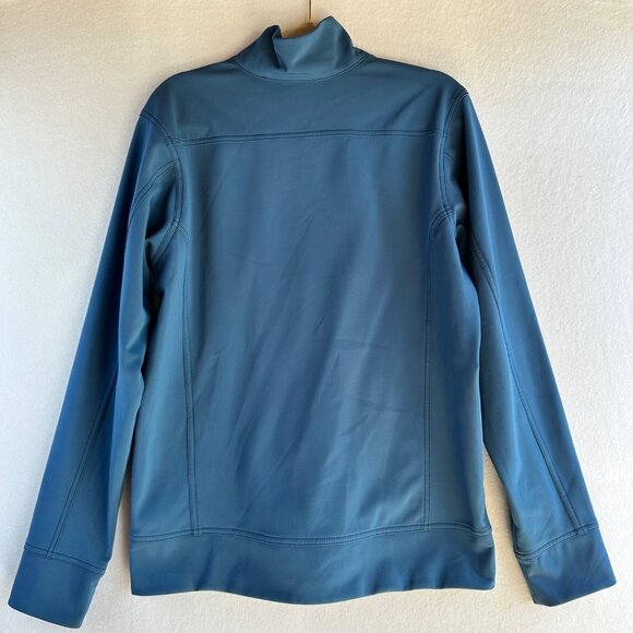 Patagonia Soft Shell Jacket Mens Medium Blue Full Zip Hiking Camping Outdoors - Picture 12 of 14